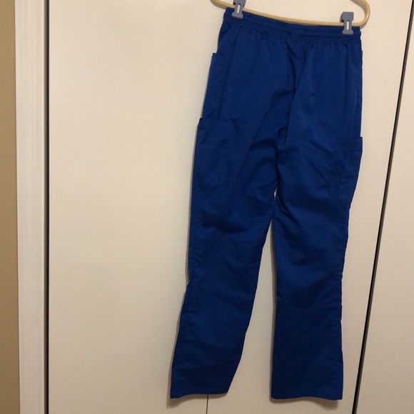 Dagacci Women’s Large Scrub Pants Blue Color - Picture 5 of 7
